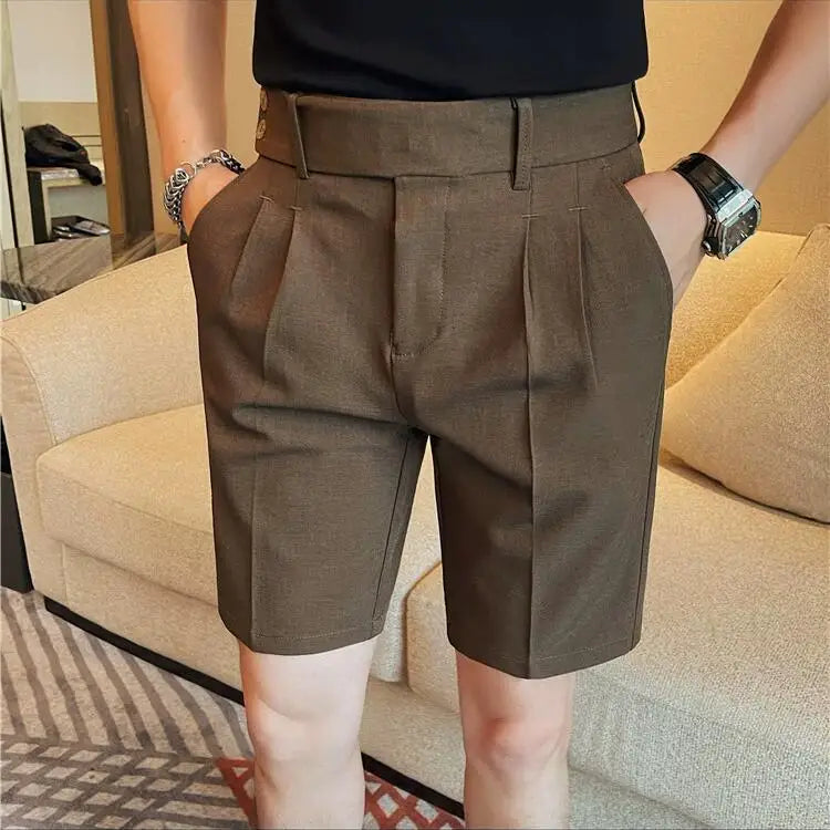 Fashion Belt Design Trouser Shorts
