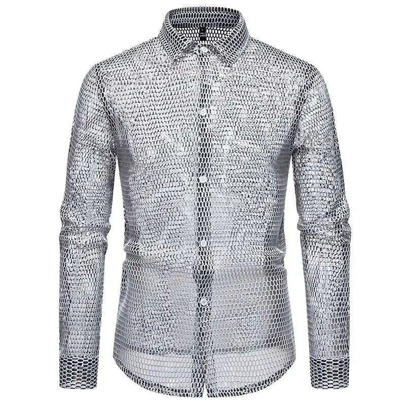 Hollowed Out Nightclub Long-Sleeved Shirt