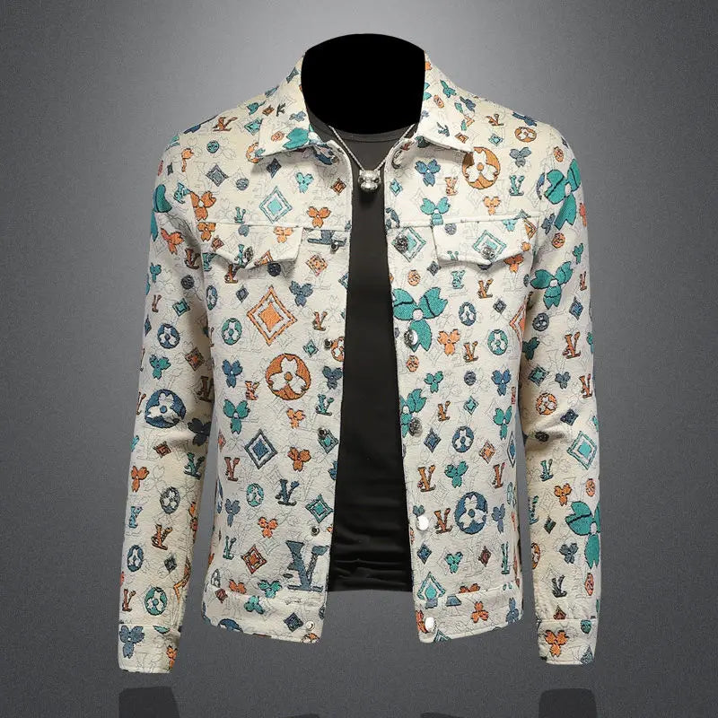Monogram Mosaic Casual Jacket