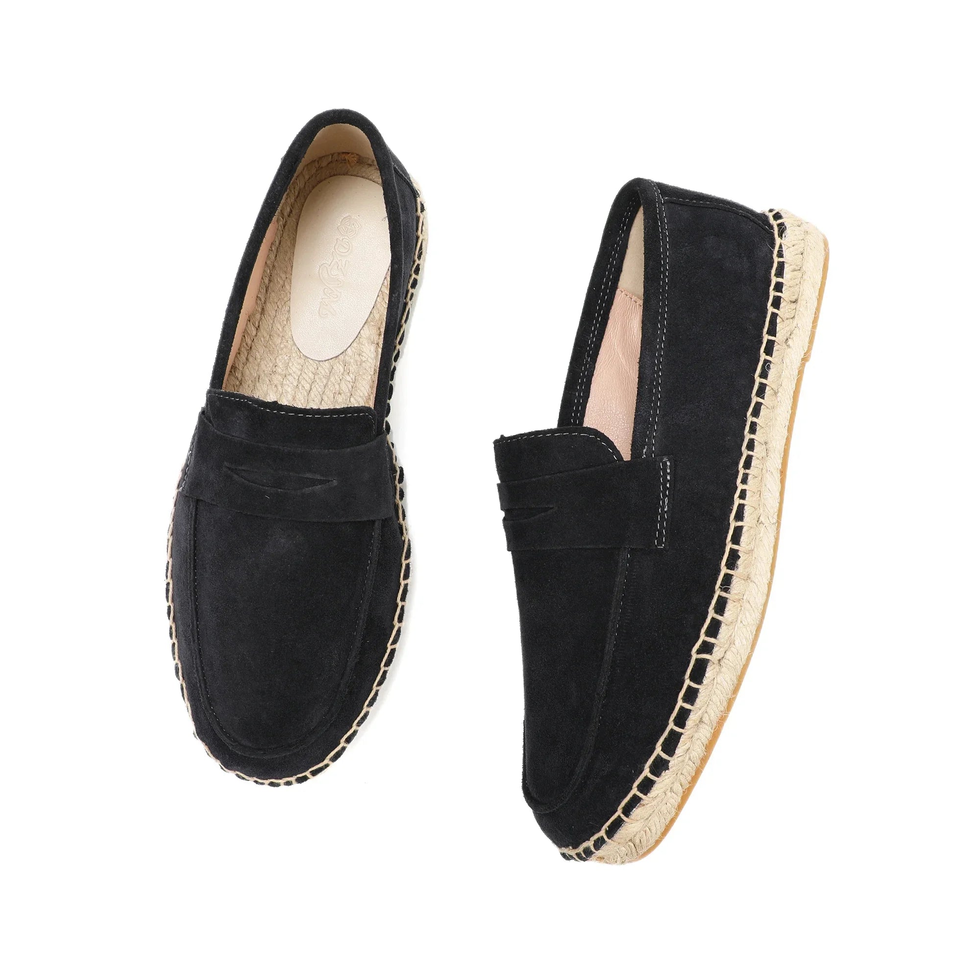 Slip-On Cow Suede Solid Loafers