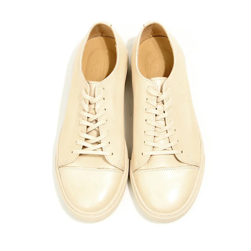 Top Layer Genuine Leather Sneakers