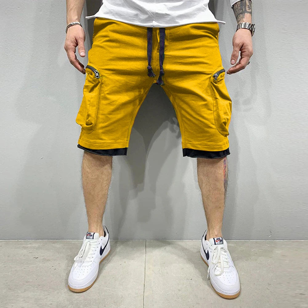 Breathable Men's Summer Cargo Shorts
