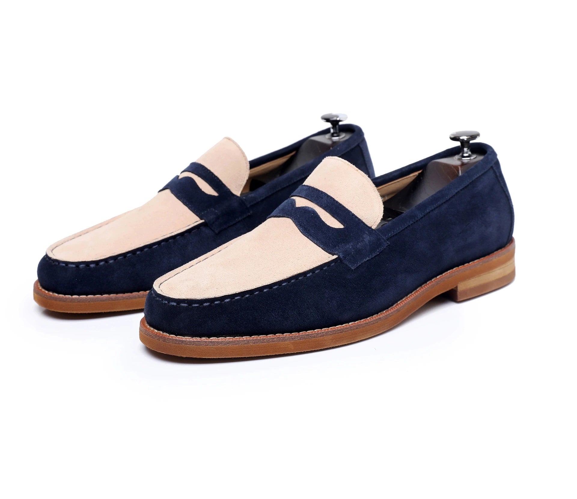 Classic Solid Suede Leather Loafers
