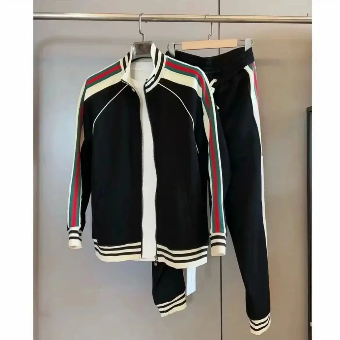 Multi-Color Blocking Men's Tracksuit
