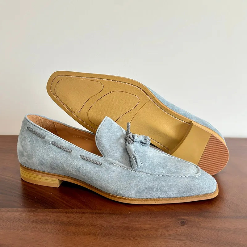 Tassels Leisure Square Toe Loafers