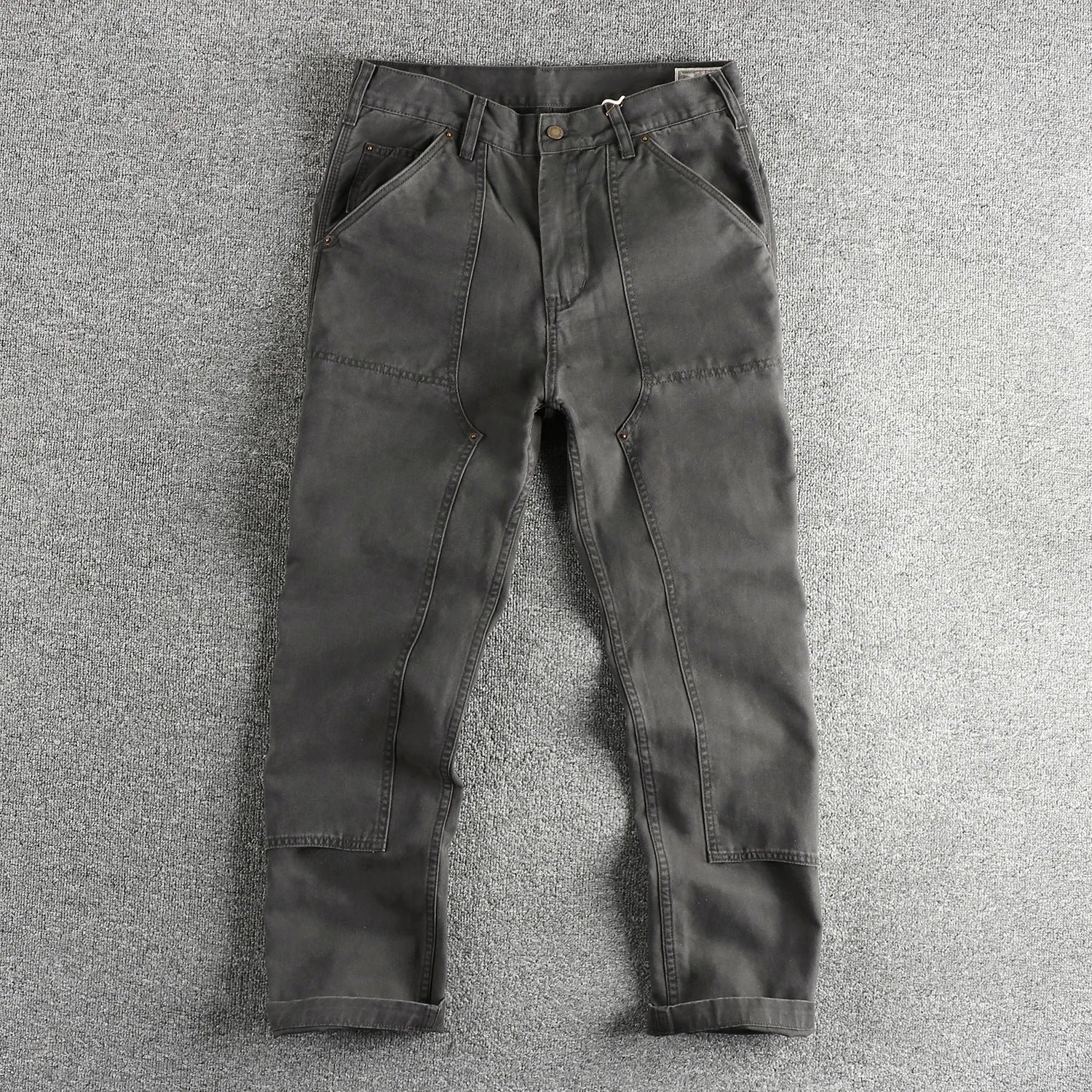 Reinforced Workwear Straight Pants