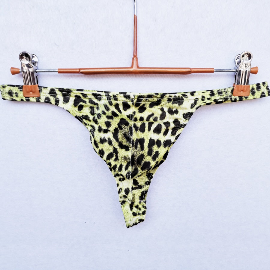 Leopard Printed Pattern Men G-String Thongs – FanFreakz