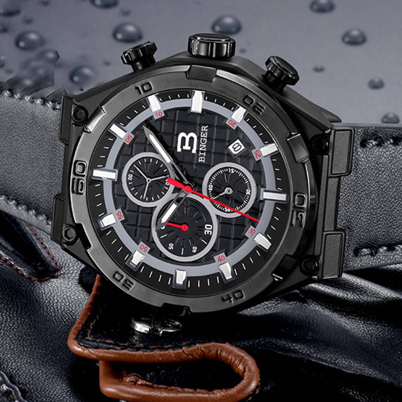 Reloj de hombre impermeable militar deportivo de lujo de marca superior 