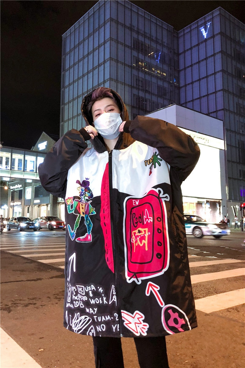 Symbol Printed Harajuku Hip Hop Sweater – FanFreakz