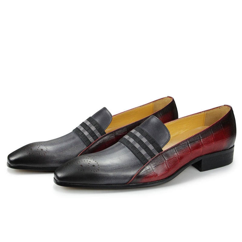 Breathable Calf Leather Slip-on Loafers – FanFreakz