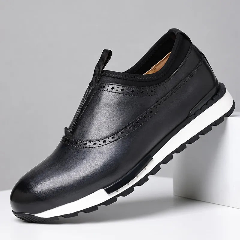Fast Track Leather Sneaker