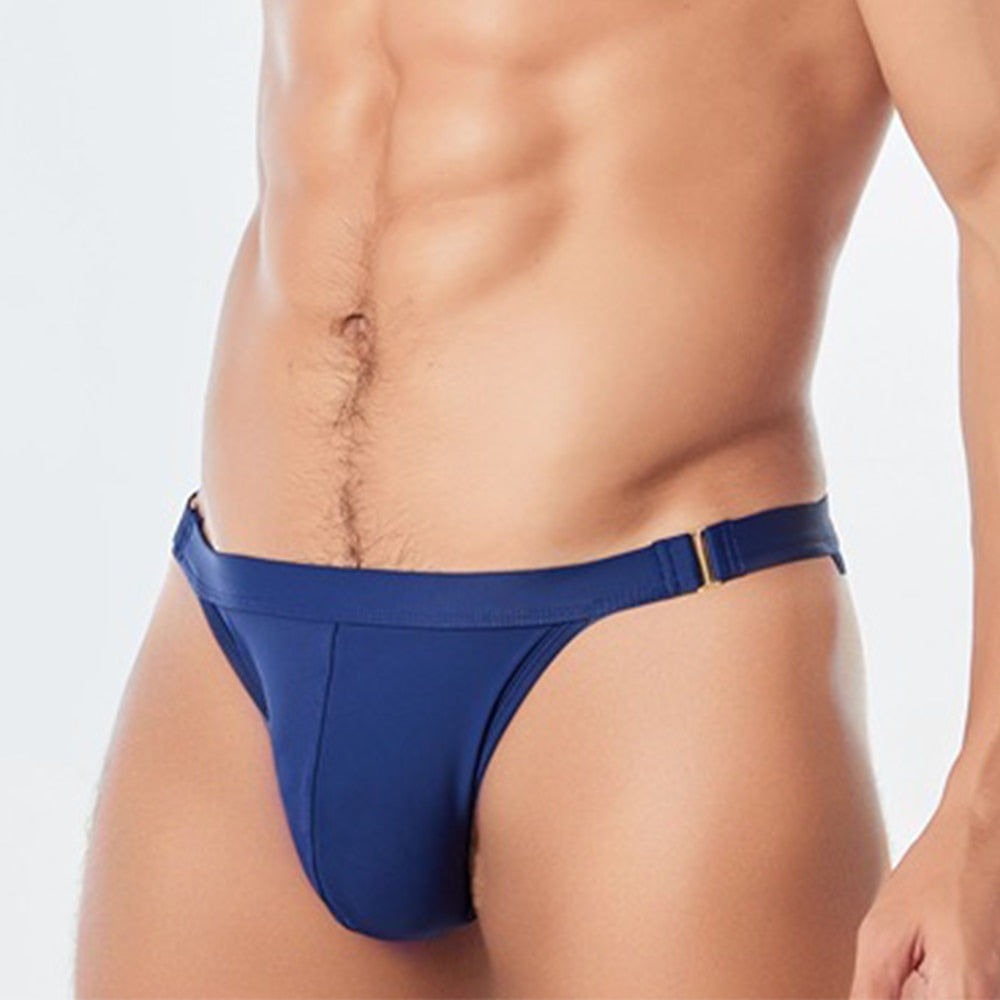 Solid Color Low Waist Brief Underwear