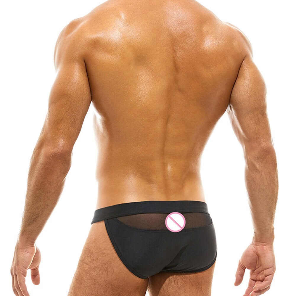 Solid Padded Polyester Brief – FanFreakz