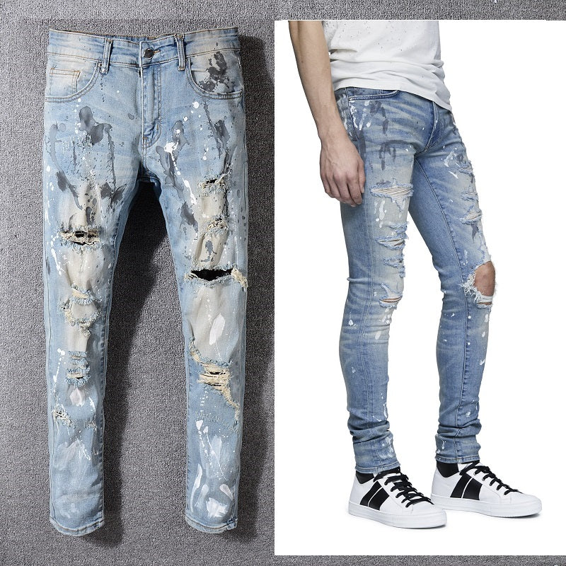 Mens Ripped Jeans, Size : L, XL, Feature : Anti-Shrink, Maternity, Skinny  at Best Price in Delhi