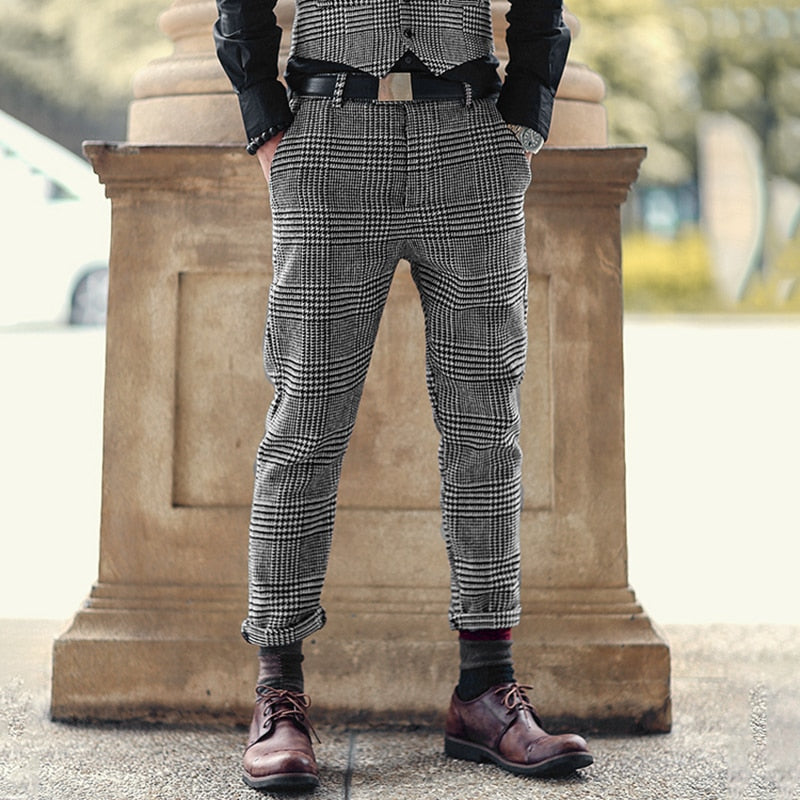 Slim Fit Suit trousers - Dark grey - Men | H&M