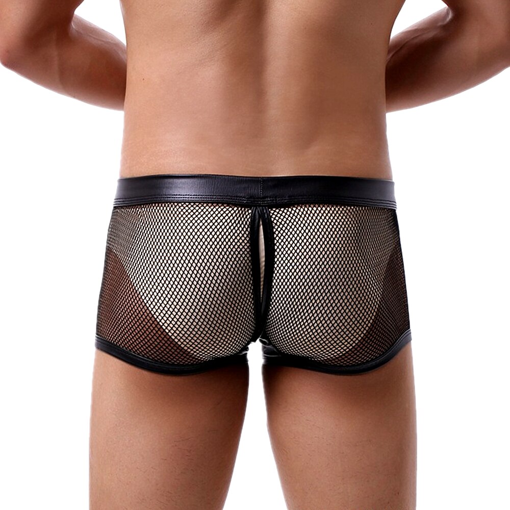 Solid Pouch See-Through Style Men Boxer – FanFreakz