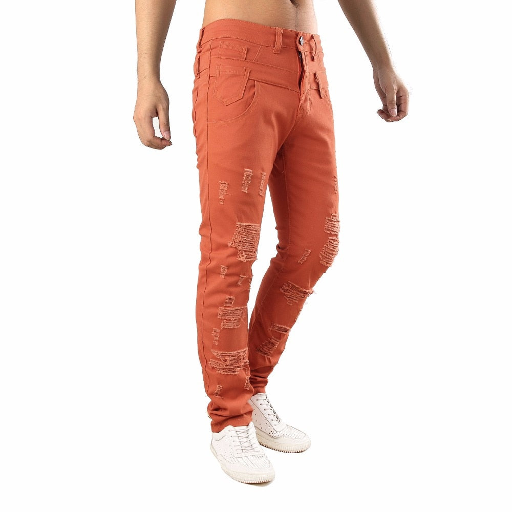 Louis Philippe Soft Red Regular Fit Jeans