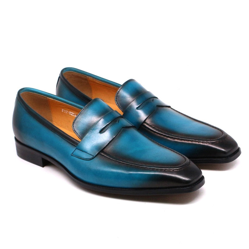 Classic Genuine Leather Penny Loafers – FanFreakz