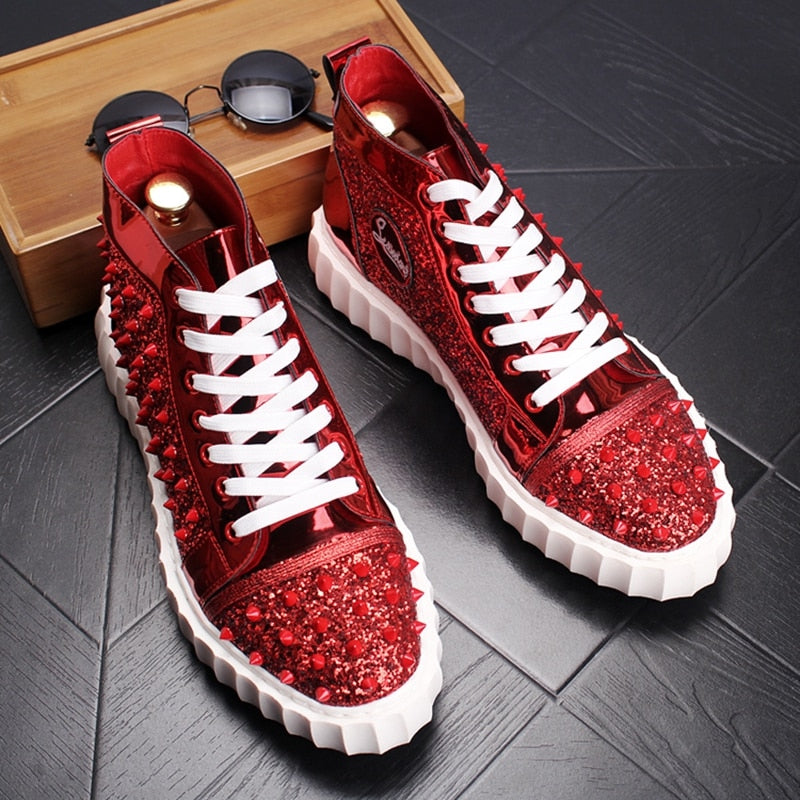 Spikes Fashion Sneakers for Men