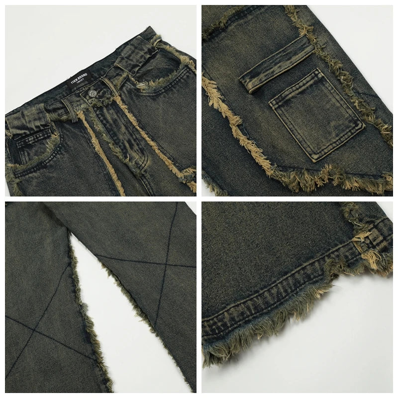 Scab Skinny-Fit Distressed Jeans