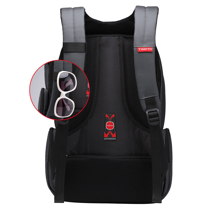 Waterproof Nylon Backpack, Female Unisex Men's Backpacks with Dual Layer Zipper - FanFreakz