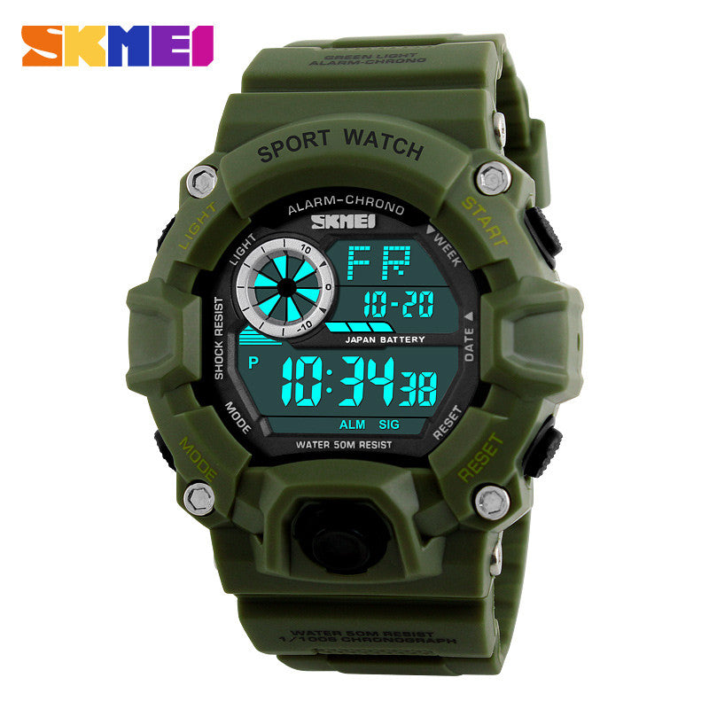 Skmei Camouflage Men Army Military Digital Watches - FanFreakz