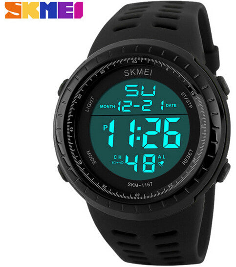 SKMEI Shock Resistant Watch For Sports and Outdoor with Led - FanFreakz