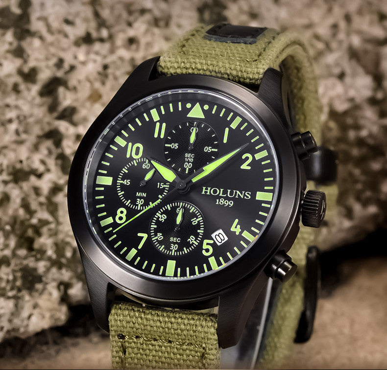 Holuns Military Style Aviator Watches - FanFreakz