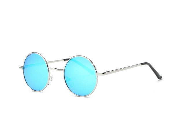 Classic Style Polarized Small Round Shape Sunglasses For Men/Women - FanFreakz