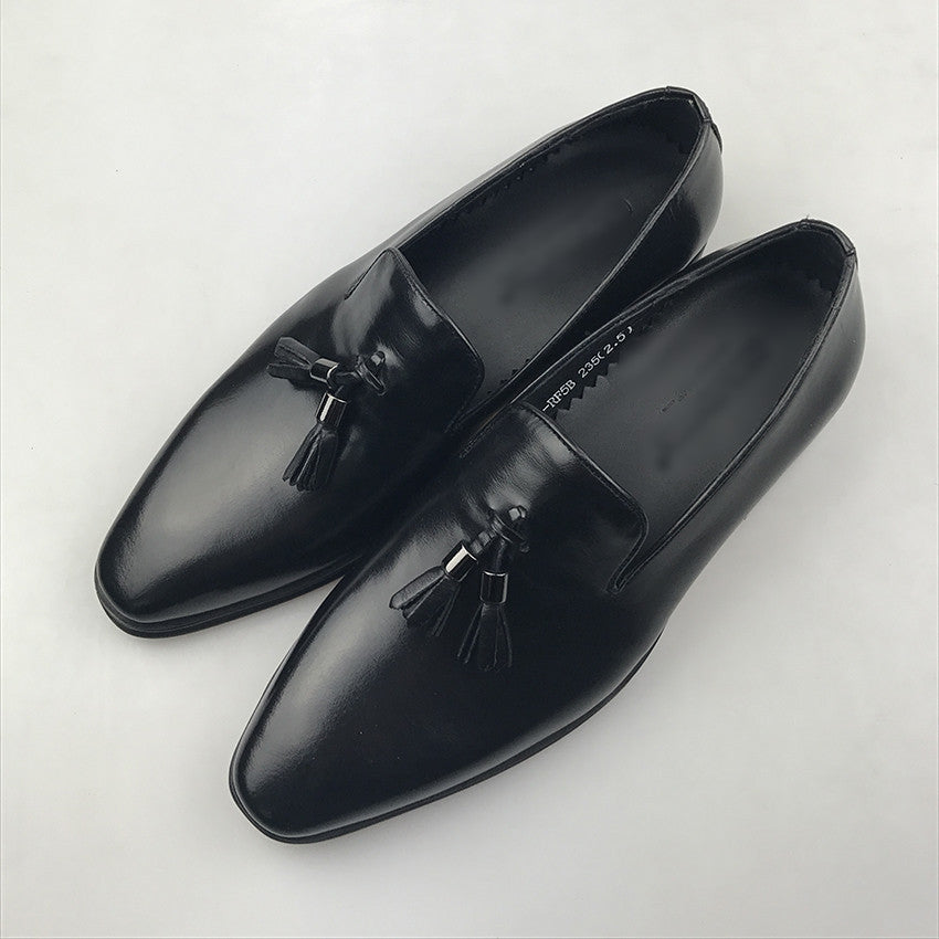 Tasseled Italian GentleMen Loafers Shoes - FanFreakz