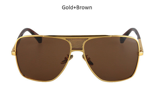 Top Quality Mens Retro Oversized Square Sunglasses With Shiny Gold Laser  Logo Z0350W From Wdyyy, $17.34