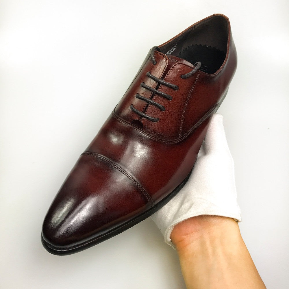 Pointed Toe Gentleman Style Men Oxford Shoes - FanFreakz