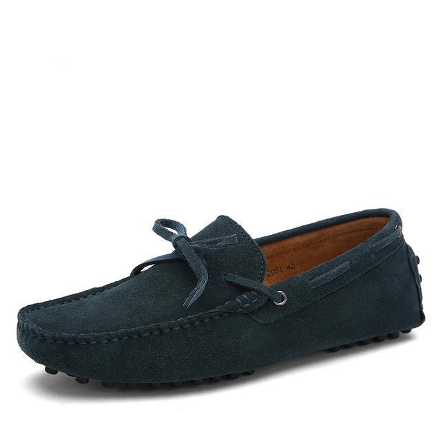 Men Nubuck Loafers Shoes Moccasins - FanFreakz