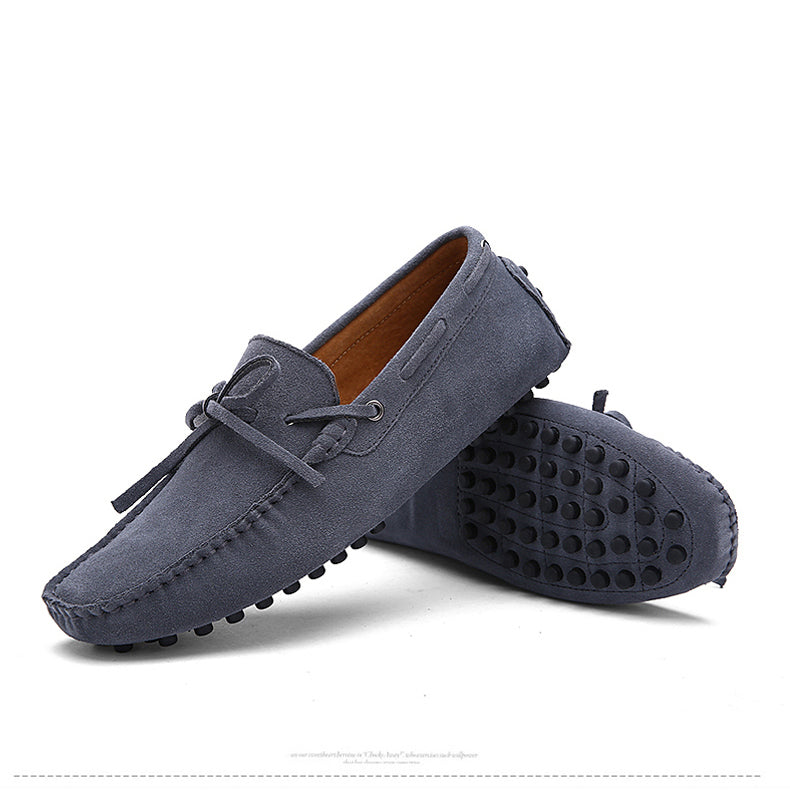 Men Nubuck Loafers Shoes Moccasins - FanFreakz