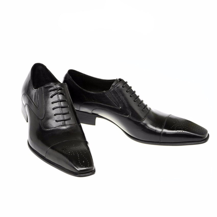 Pointed Toe Classy Formal Men Oxford Shoes - FanFreakz