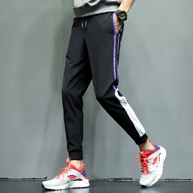 Combo Style Side Stripe Men Sweat Pants - FanFreakz