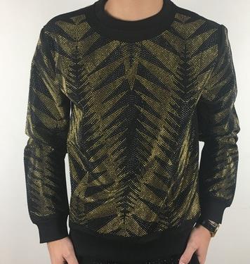 Casual Streetwear Geometric Pattern Men Sweatshirt - FanFreakz