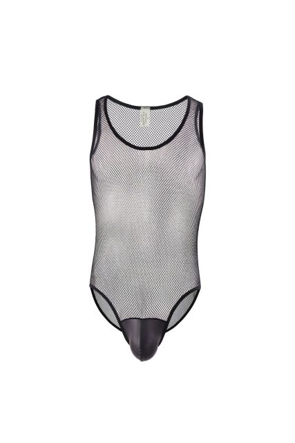 Sexy Men Polyester Bodysuit